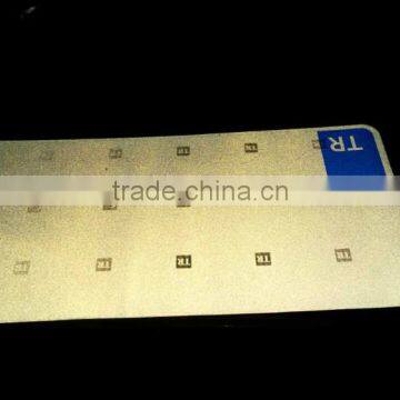 Car License Plate Sheeing Arcrylic Type film DM8200 standard ASTM E810