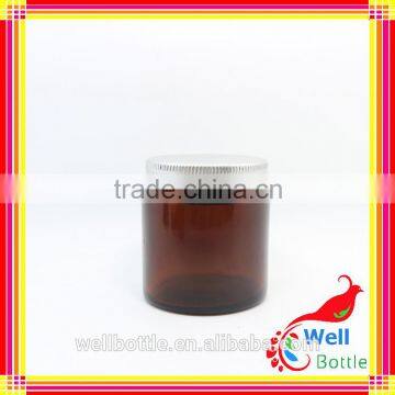 Glass Cream Jar With Amber Glass Jar for Jars Cosmetics GJ603R