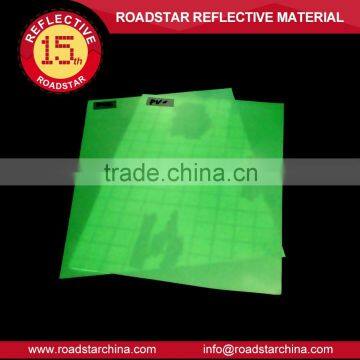 Glowing sticker PVC photoluminescent sheeting