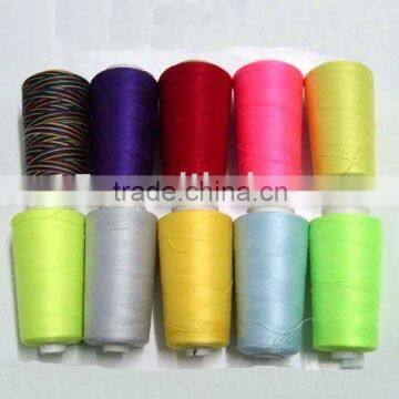 corespun sewing thread/sewing threads/spun polyester sewing thread