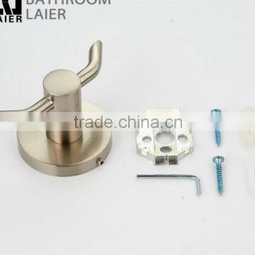 12835 New Hot Selling Products Nickel Brushed Bathroom Design Wall Mount Robe Hook photo-6