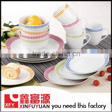 Wholesale china trade porcelain dinner set