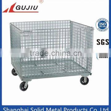 Lockable Storage Cage With Wheels