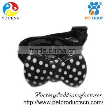 patent design HB-3 butterfly shape anti-bark collar bow-tie no dog barking collar barking stopped collar