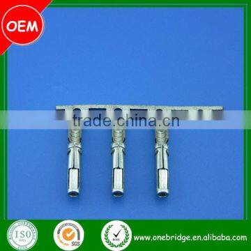 Supply brass with tin plated wire crimp pc board terminal