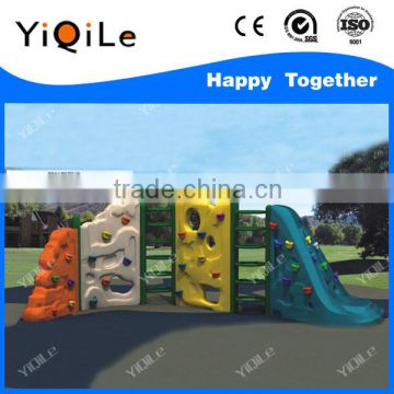 Hot sale plastic rock wall for children