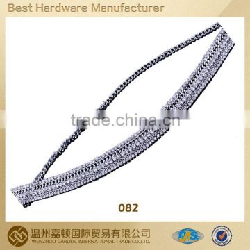 New fashion silver chain necklace plain chain