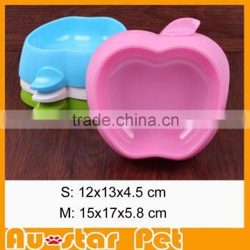 Special Price Private Label Pet Products Apply Shaped Pet Salad Bowl Wholesale Dog Supplies