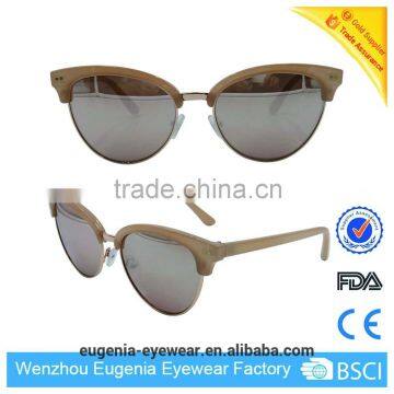 china factory pc frame mirror lens women sunglasses