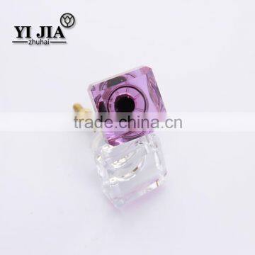 33 mm Pink Color Square Furniture Hardware Crystal Knob photo-2