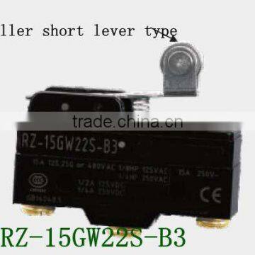 roller short lever micro switch RZ-15GW22S-B3