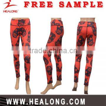 Factory Wholesale Dri Fit Custom Sport Leggings ,Sublimation Tight Sport Walking Jogging Workout Gym Yoga Leggings