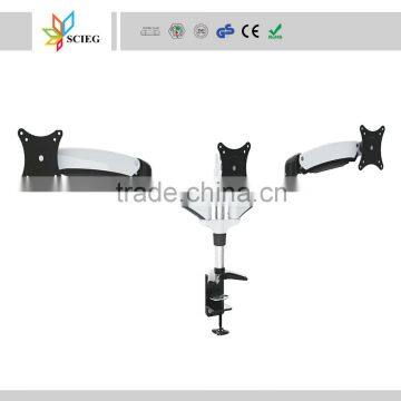 triple monitor stand monitor mount lcd monitor mount