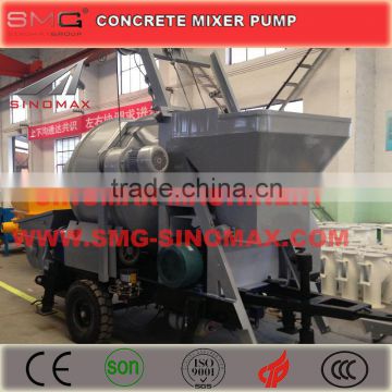 CE/SONCAP Certification Concrete Mixing Pump/Concrete Pump with Mixer/Concrete Mixer Pump