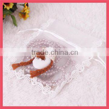 yiwu nice quality packaging large convenient drawstring organza bag