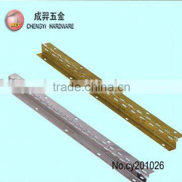 Provide bending piano hinges