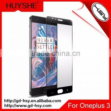 HUYSHE 3d Cuved Tempered Glass Screen Protector for Oneplus 3,for Oneplus 3 Explosion Proof Tempered Glass Film Screen Protector photo-2
