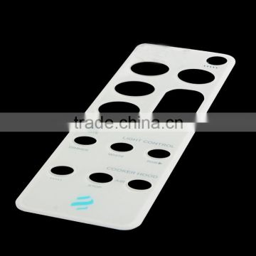 Custom processing 0.4-1.1mm thickness corning tempered glass