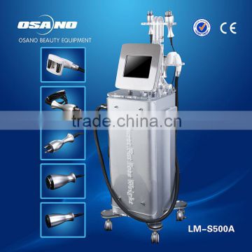 Auto-Roller Vacuum & 5MHz tripolar RF & Cryotherapy vacuum cavitation rf machine