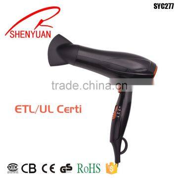 2200W DC Household Hair Dryer PROFESSIONAL UL certification