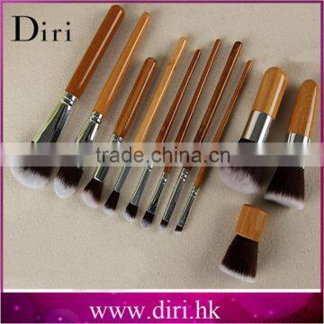 Best private label 11pcs synthetic makeup brush set