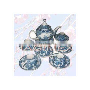 Ceramic teaset