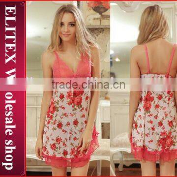 2015 wholesale hot fashion lace sexy lingerie sexy transparent nude babydoll