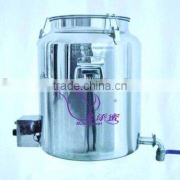 110kg capacity stainless steel honey barrel with heater MS-HT-4