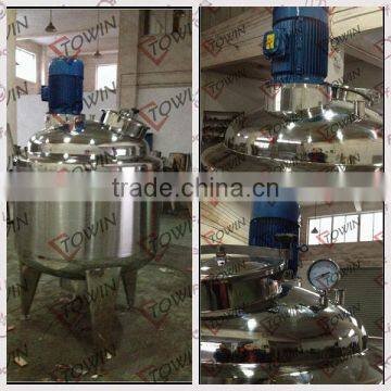 1500L Jacketed Tanks Stainless Steel