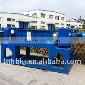 Used tire shredder