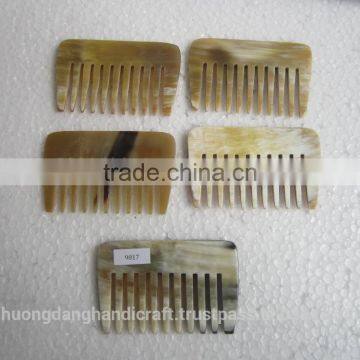 Wholesale buffalo horn comb from Vietnam, best quality combs