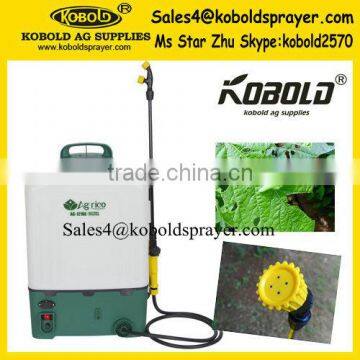 16L battery sprayer,rechargeable backpack sprayer with regulator