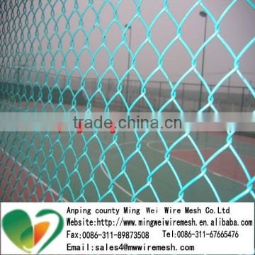 (15 years factory) Sports ground material fence/chain link fence