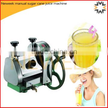 Neweek popular fruit extractor manual sugar cane juice machine