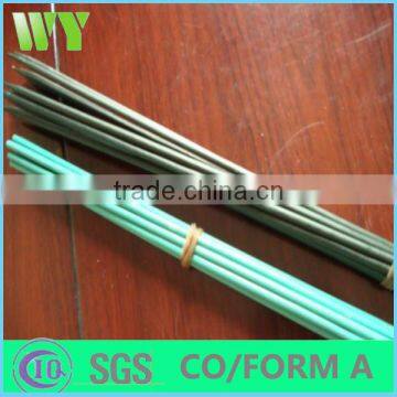 WY-167 China wholesale flexiable round green bamboo flower stick for garden plant