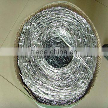 hot dipped galvanized barbed wire