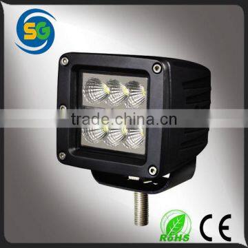 High Power Black Aluminum Housing 18w 12v Led Work Light photo-2