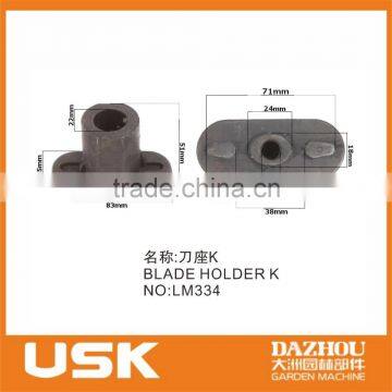 blade holder K for lawn mower spare parts