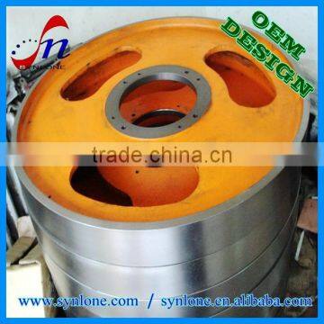 Agricultual Cast Steel Tractor Parts Driving Wheels for Exporting photo-6