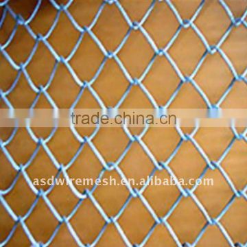 Diamond wire mesh fence