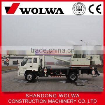 10 ton truck mounted crane mini lifting crane