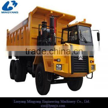 10-wheel 80ton port dump truck for short distance transportation