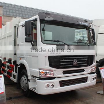 howo 4x2 waste collector truck heavy duty