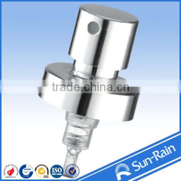 Hot sale OEM silver perfume crimp pump sprayer for cosmetic use