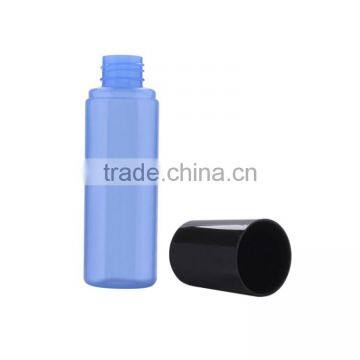 Hot Sale Empty PET 100ml Bottle, Blue Empty Cosmetic Bottles photo-3