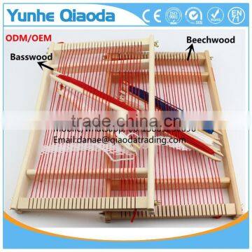 China Factory Customize ODM OEM Knitting Toy Wooden Weaving Loom
