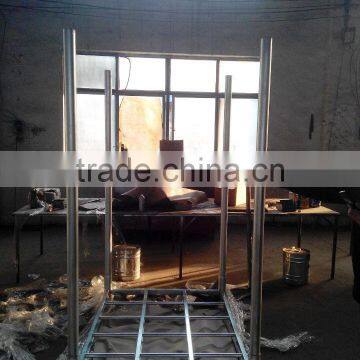 pallet rack hot zinc finishing used in warehouse