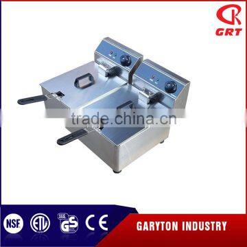 GRT - E20C Commercial 2 Tank Deep Fryer photo-3