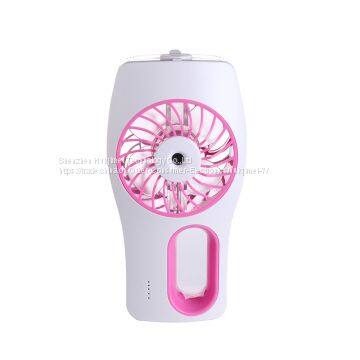 Summer Mini Misting Portable Handheld Humidifier USB Fan photo-5