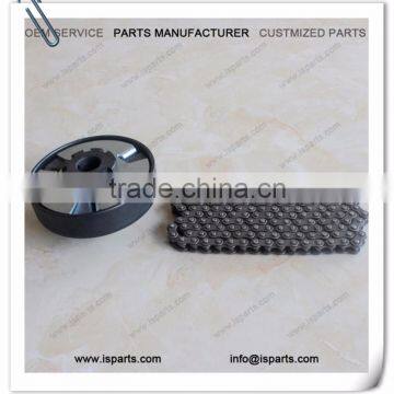Go Kart or Mini Bike Centrifugal Clutch 3/4 Inch Bore 18T #35 Chain With Chain photo-3